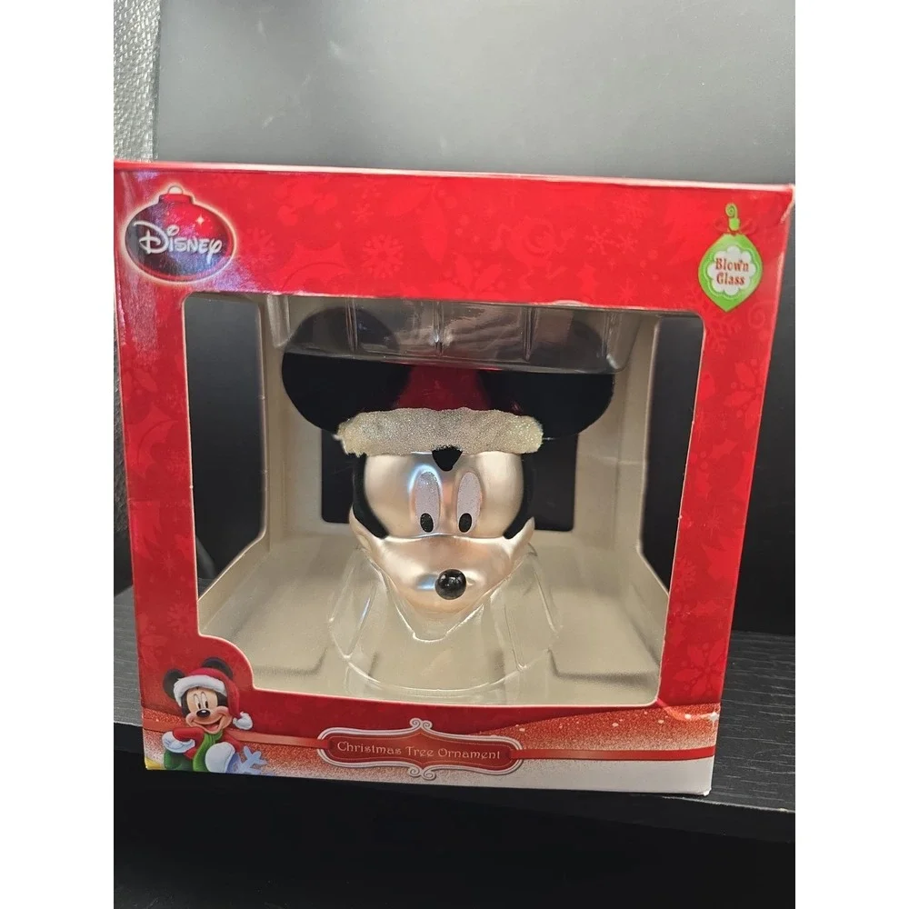 Disney blown glass